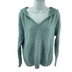 American Eagle jegging fit wool blend hooded sweater NEW XS